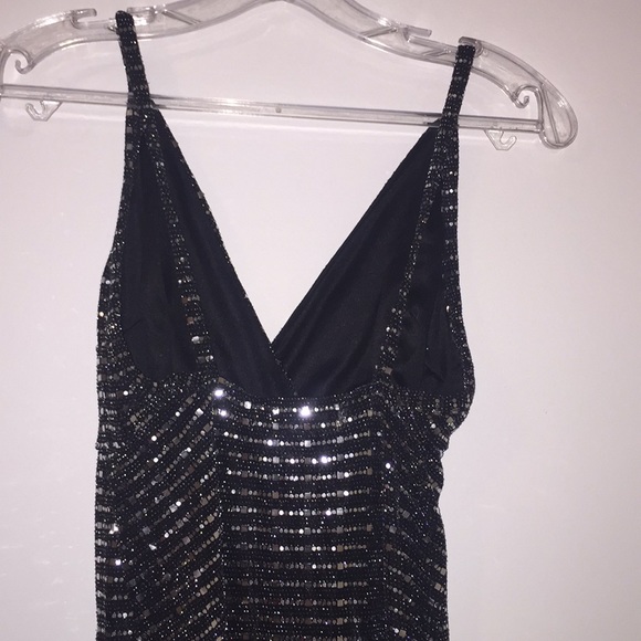 Beautiful black and silver sequin dress - Picture 7 of 8